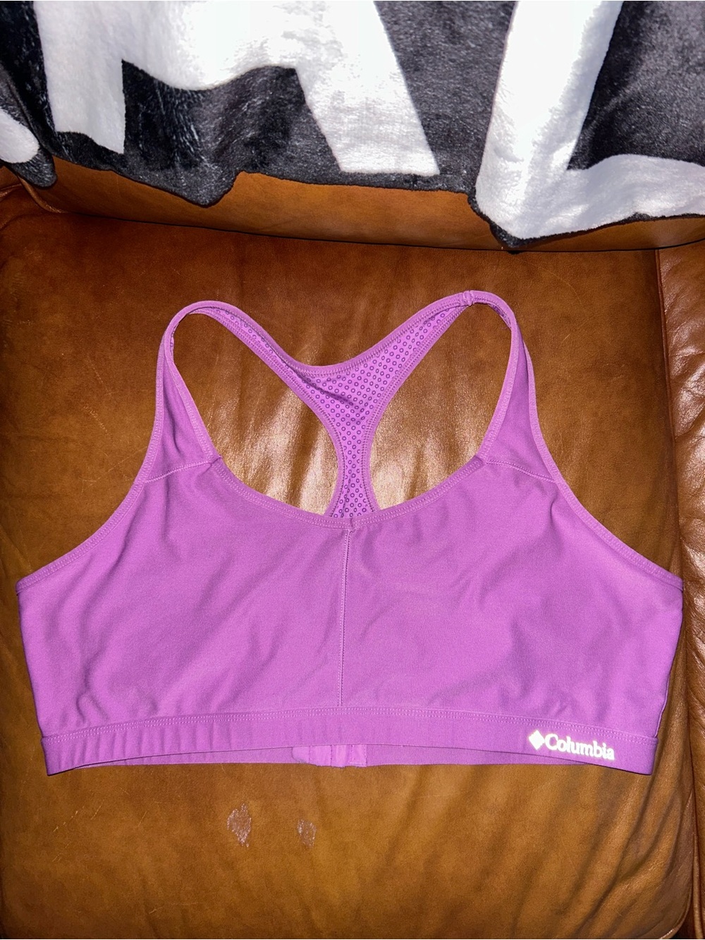 Columbia Women's Purple Racerback Sports Bra